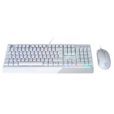 MSI Vigor GK30 COMBO WHITE, set klávesnice a myši - rozbalené / použité