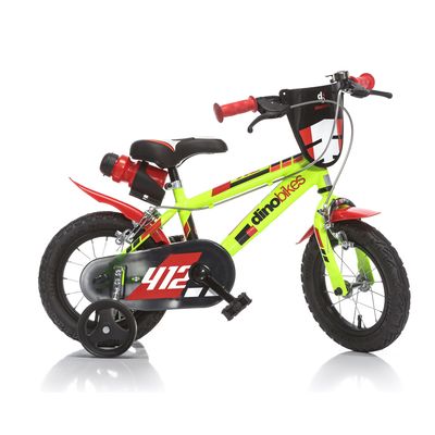 Dino sportovní kolo 12 svítivě žluté