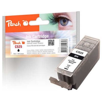 Peach C525 černá kompatibilní s Canon PGI-525
