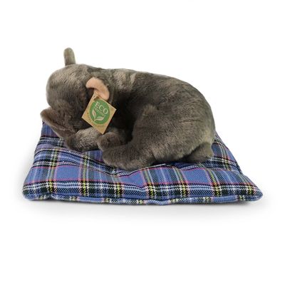Rappa Plyšový pes francouzský buldoček ležící 23 cm ECO-FRIENDLY