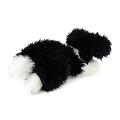 Rappa Plyšový pes border kolie ležící 30 cm ECO-FRIENDLY