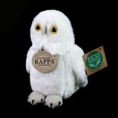 Rappa Plyšová sova 13 cm ECO-FRIENDLY