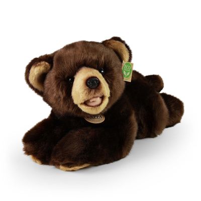 Rappa Plyšový medvěd ležící 32 cm ECO-FRIENDLY