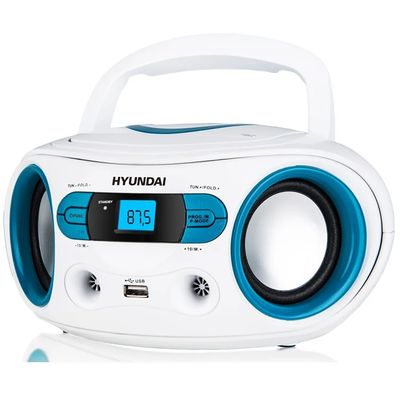 Hyundai TRC 533 AU3WBL Radiopřijímač s CD/MP3/USB, bílá/modrá