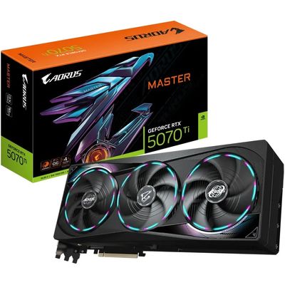 GIGABYTE AORUS GeForce RTX 5070 Ti MASTER 16G - rozbalené / použité