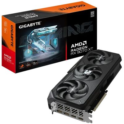 GIGABYTE Radeon RX 9070 XT GAMING OC 16G - rozbalené / použité