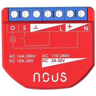 NOUS B2Z ZigBee 1Ch 1 kanálový spínač