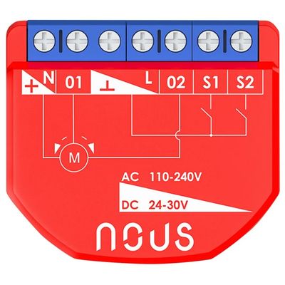 Nous B4Z Smart Zigbee Ovladač žaluzií a rolet