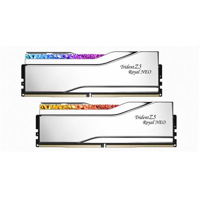 G.SKILL 32GB KIT DDR5 6000 CL28 TRIDENT Z5 Royal Neo Silver