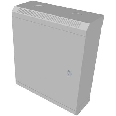 RACK DATACOM 10 nástěnný rozvaděč 9U/140 mm (plech) šedý