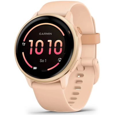 Garmin vivoactive 6 Metallic Pink Dawn / řemínek Pink Dawn