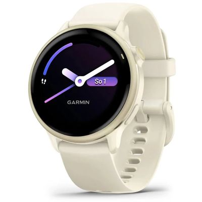 Garmin vivoactive 6 Lunar Gold / řemínek Bone