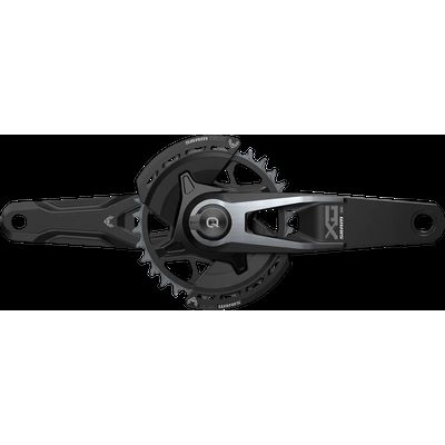 Kliky SRAM Powermeter X0 Eagle Spindle Q174 CL55 DUB MTB Wide 175mm Black 2-guards 32z T-T
