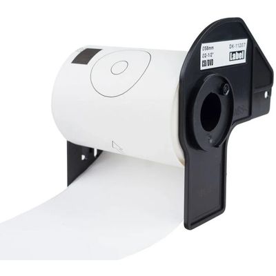 PRINTLINE kompatibilní s Brother DK-11207, na CD, DVD,papírová role, 100 ks, průměr 58 mm