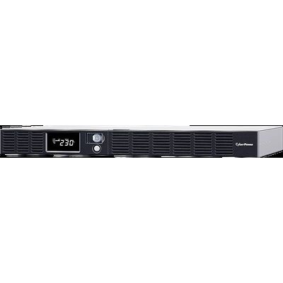 CyberPower GreenPower Office LCD II RM UPS 1000VA / 600W, 1U, hloubka 23,5 cm