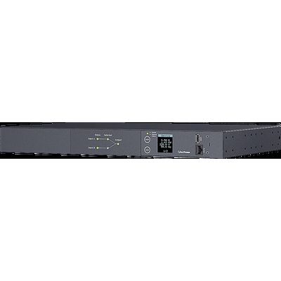 CyberPower Rack ATS Metered, 1U, 16A, (8)C13 (2)C19, IEC-320 C20 (2)