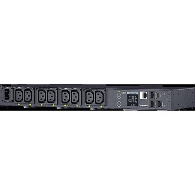 CyberPower Rack PDU, Switched, 1U, 10A, (8)C13, IEC-320 C14