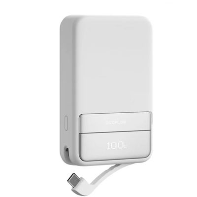 EcoFlow RAPID Magnetic Power Bank (10 000mAh) Stříbrná