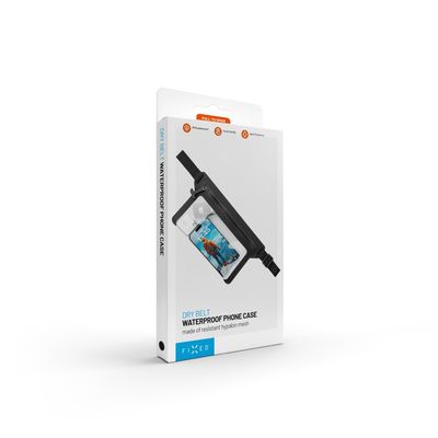Voděodolné pouzdro FIXED Dry Belt okolo pasu z hypalonu s certifikací IPX8, černé