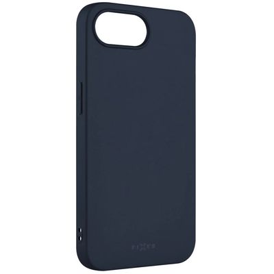 Zadní pogumovaný kryt FIXED Story pro Apple iPhone 16e, modrý