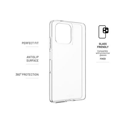 TPU gelový kryt FIXED Story pro Motorola Moto G75 5G, čirý