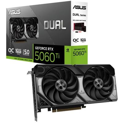 ASUS Dual GeForce RTX 5060 Ti 16GB OC
