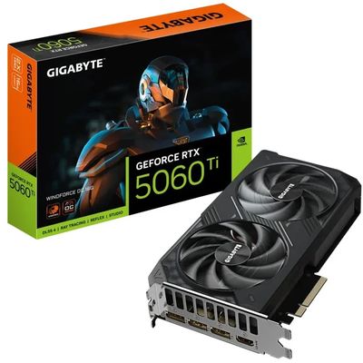 GIGABYTE GeForce RTX 5060 Ti WINDFORCE OC 16G