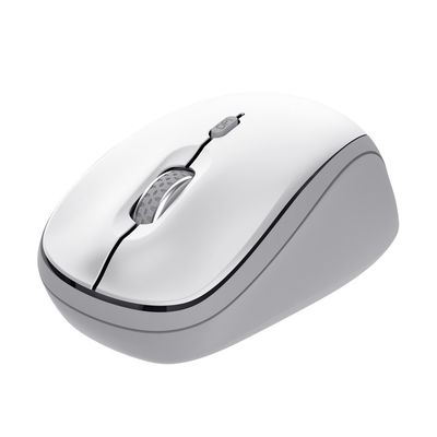 Trust Yvi+ Multi-Device Wireless Mouse, bílá