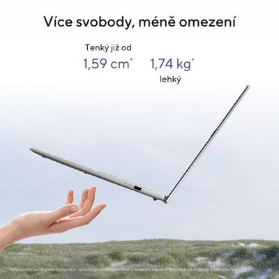 ASUS Vivobook S16 S3607QA-PL019W Cool Silver kovový