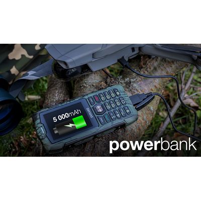 EVOLVEO StrongPhone H1 lovecká kamufláž