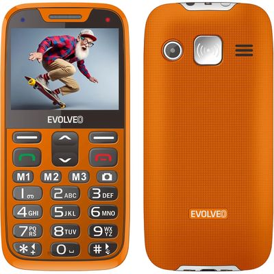 EVOLVEO EasyPhone XR oranžový
