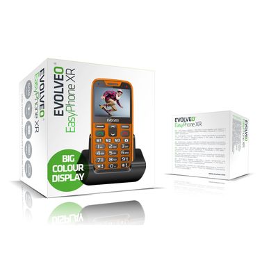 EVOLVEO EasyPhone XR oranžový