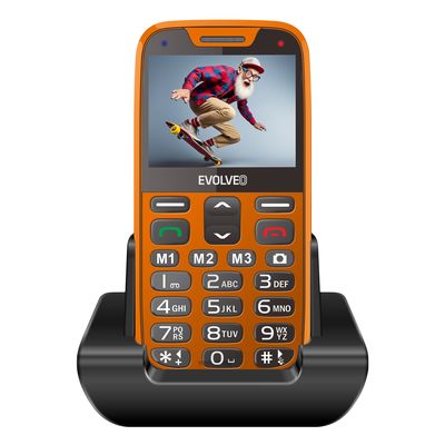 EVOLVEO EasyPhone XR oranžový