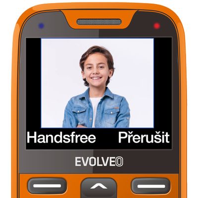 EVOLVEO EasyPhone XR oranžový