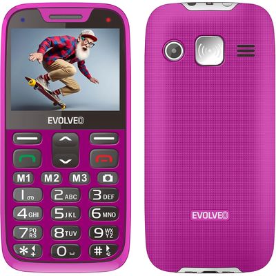 EVOLVEO EasyPhone XR růžový