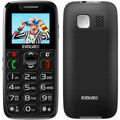 EVOLVEO EasyPhone černý