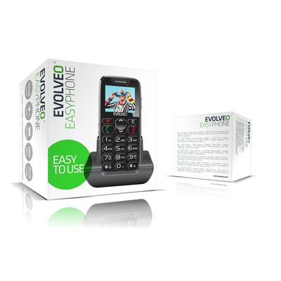 EVOLVEO EasyPhone černý