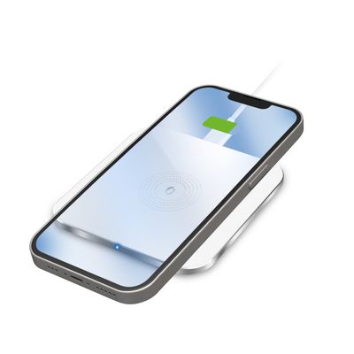 Bezdrátová nabíječka Aligator PREMIUM 15W, bílá
