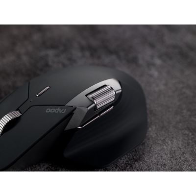 Rapoo MT760L Multi-mode bezdrátová myš, šedá/černá