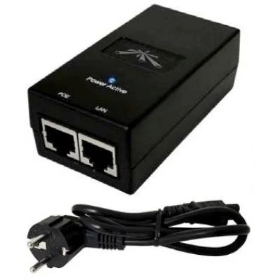 Ubiquiti POE-24, 24V, 1A, 24W, napájeci zdroj s integrovaným PoE injektorem - rozbalené / použité