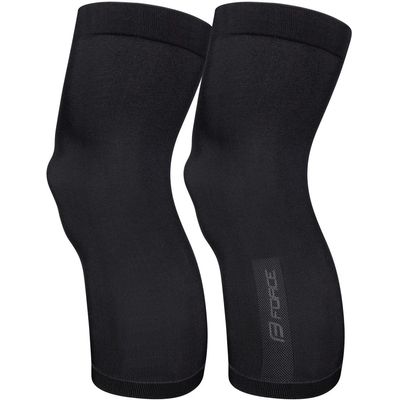 FORCE BREEZE návleky na kolena, pletené, černé vel.XS-S