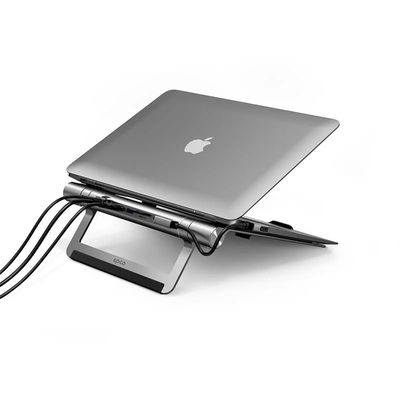 Epico 8in1 Hub s rozhraním USB-C se stojánkem pro notebooky