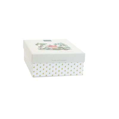 Doudou Dárková sada Plyšový muchláček liška Romarin 27 cm
