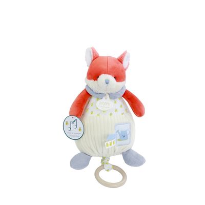 Doudou Dárková sada Plyšová liška Romarin hrající melodii 20 cm
