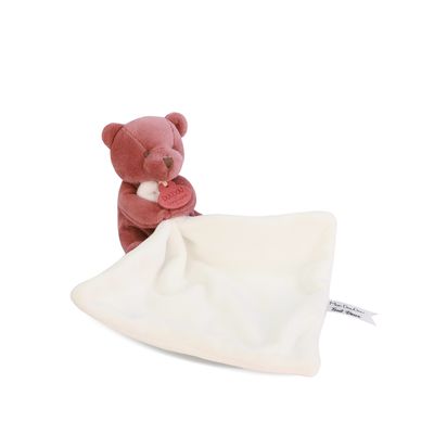 Doudou Můj malý medvídek 10 cm vínový