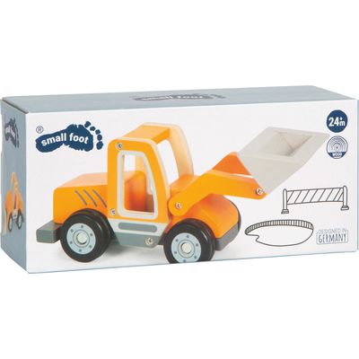 small foot Dřevěný nakladač s lopatou