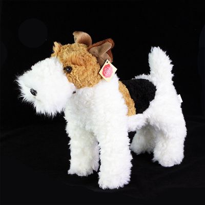 Rappa Plyšový pes foxteriér Dášenka stojící 30 cm