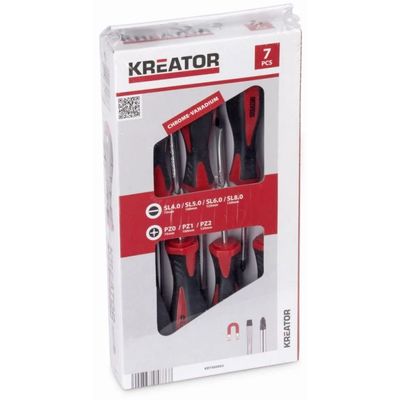 Kreator KRT400003 - Sada šroubováků 7ks SL/PZ