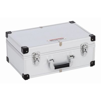 Kreator KRT640260S - Hliníkový kufr na 60CD stříbrný