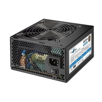 EUROCASE zdroj 650W Eco+, 120mm, 80+ Bronze, ATX